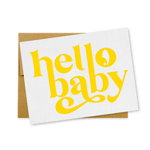 Load image into Gallery viewer, Hello Baby Card