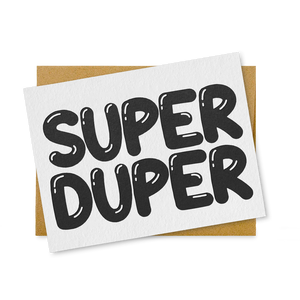Super Duper Card