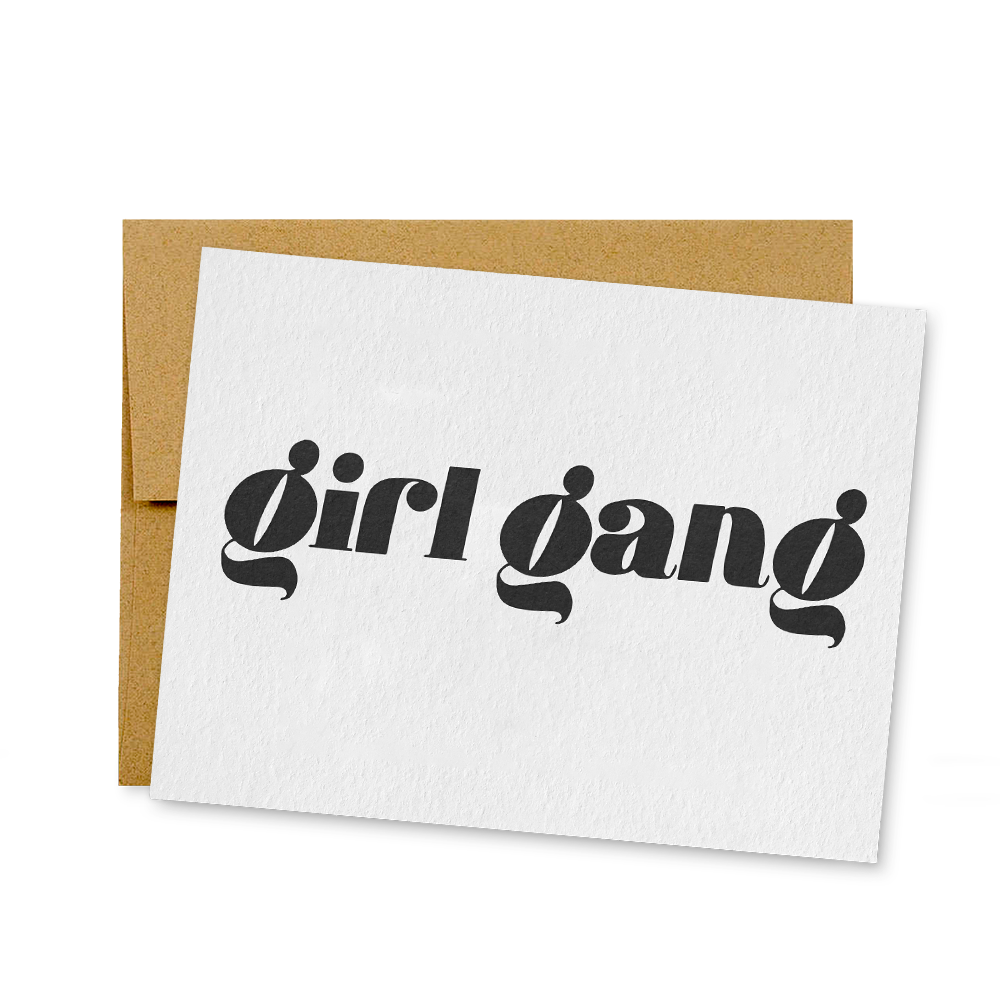 Girl Gang Card