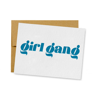 Girl Gang Card