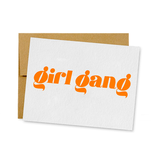 Girl Gang Card