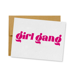 Girl Gang Card