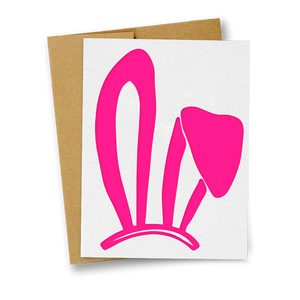 Happy Easter Ears Card