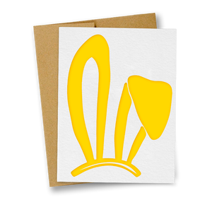 Happy Easter Ears Card