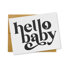 Load image into Gallery viewer, Hello Baby Card
