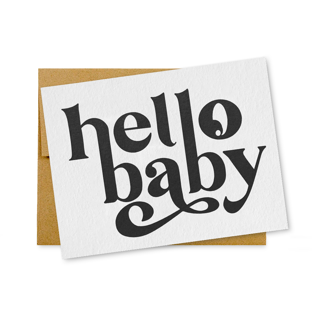 Hello Baby Card