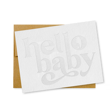 Load image into Gallery viewer, Hello Baby Card