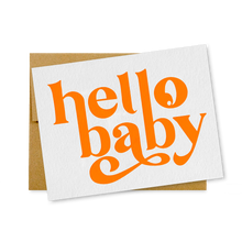 Load image into Gallery viewer, Hello Baby Card