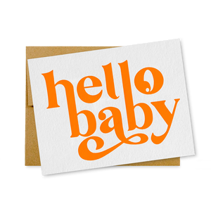 Hello Baby Card