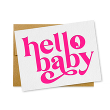 Load image into Gallery viewer, Hello Baby Card