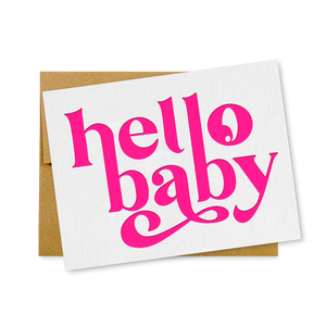 Hello Baby Card