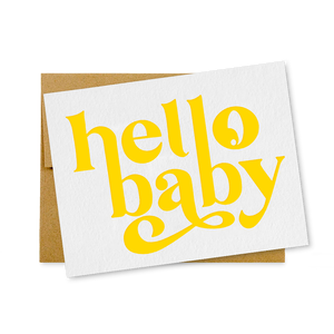 Hello Baby Card