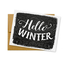 Load image into Gallery viewer, Hello Winter Card