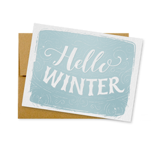 Load image into Gallery viewer, Hello Winter Card