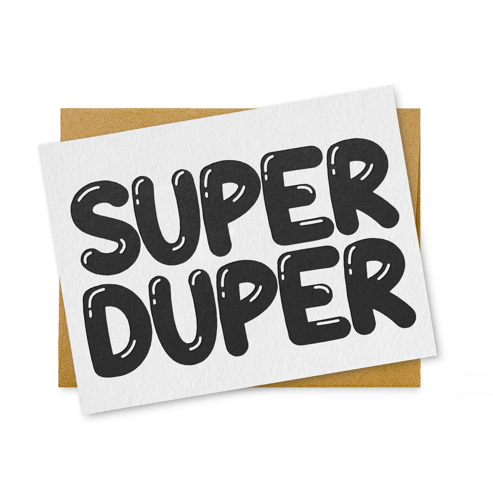 Super Duper Card