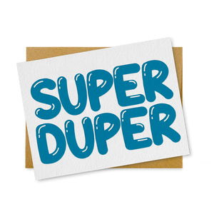 Super Duper Card