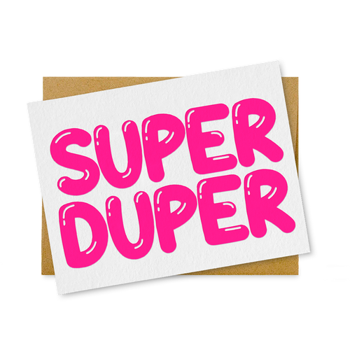Super Duper Card