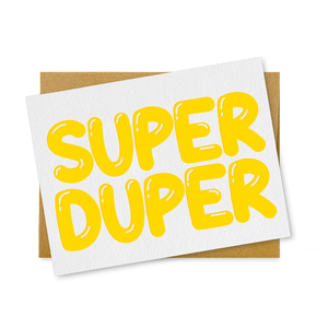 Super Duper Card