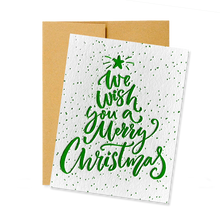 Load image into Gallery viewer, We Wish You Card