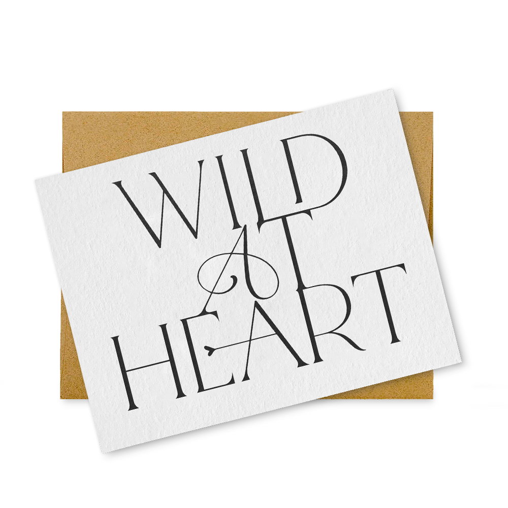 Wild At Heart Card