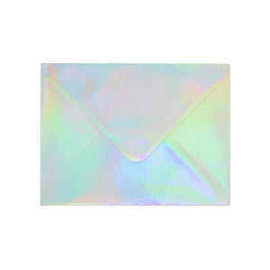Holographic Thank You Card Set