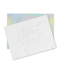 Load image into Gallery viewer, Holographic Thank You Card Set