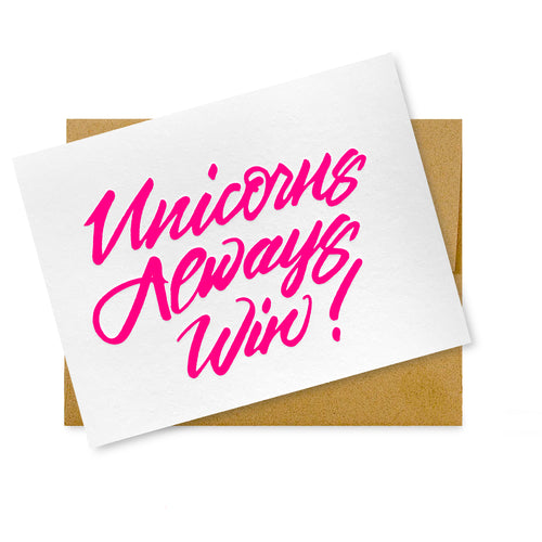 Unicorns Always Win
