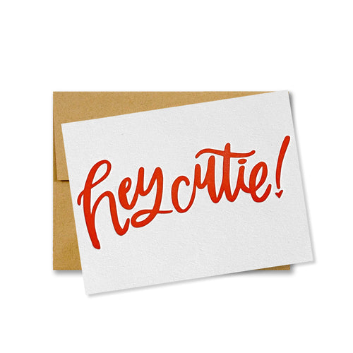 Hey Cutie Card