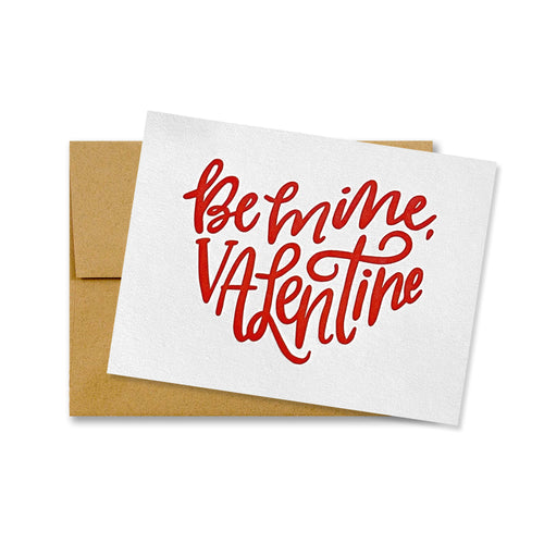 Be Mine Card